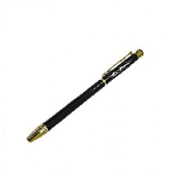 Ручка со стразами СПБ (чёрная)