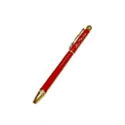 Ручка со стразами СПБ (красная)