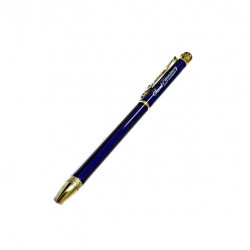 Ручка со стразами СПБ (синяя)