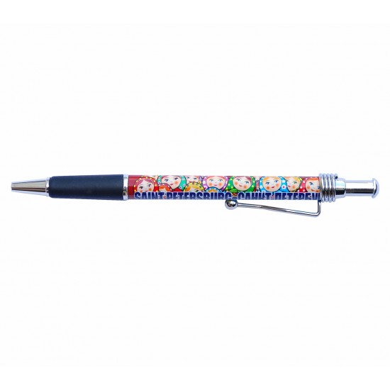 Ручка (рез) Матрёшка (разноцветная) Вв9060     