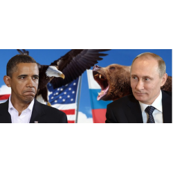 Кружка 037 Путин-Обама