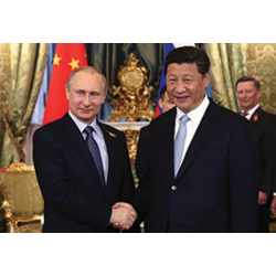 Магнит фото Путин и Си Цзиньпин